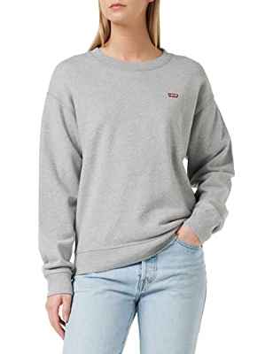 Levi's Standard Crew Sudadera Mujer Starstruck Heather Grey (Gris) S