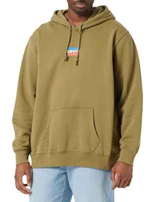 Levi's Standard Graphic Hoodie Sudadera Hombre Mini Sportswear - Srt Martini Olive () M -