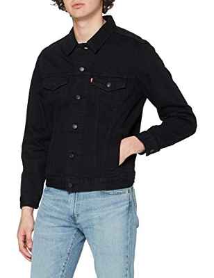 Levi's The Trucker Jacket Hombre Berkmak (Negro) Medium