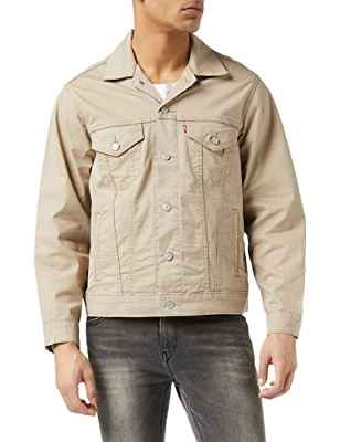 Levi's Vintage FIT Trucker JKT Chaqueta, Beige (Haystack), L para Hombre