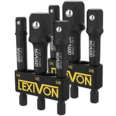 Lexivon Set di adattatori per zoccoli ad impatto (LX-101X2)