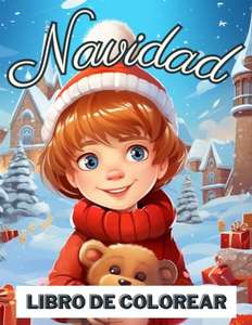 Libro de colorear para niñas, Edicion Navidad