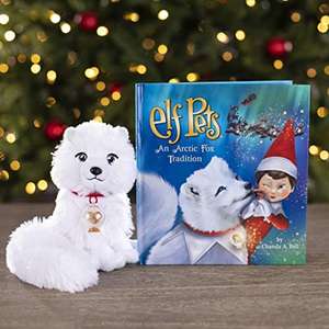 Libro + Peluche del Zorro Ártico (The Elf on the Shelf- Elf Pets)