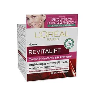 L'Oreal Paris Dermo Expertise Revitalift Crema Hidratante Sin Perfume Anti Arrugas Extra Firmeza, 50 ml