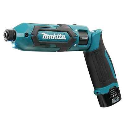 Makita TD022DSE - Atornillador de impacto recto a bateria 7.2v 1.5ah