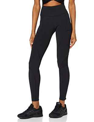 Marca Amazon - AURIQUE Leggings de Deporte Térmicos Mujer, Negro (Black), 40, Label:M