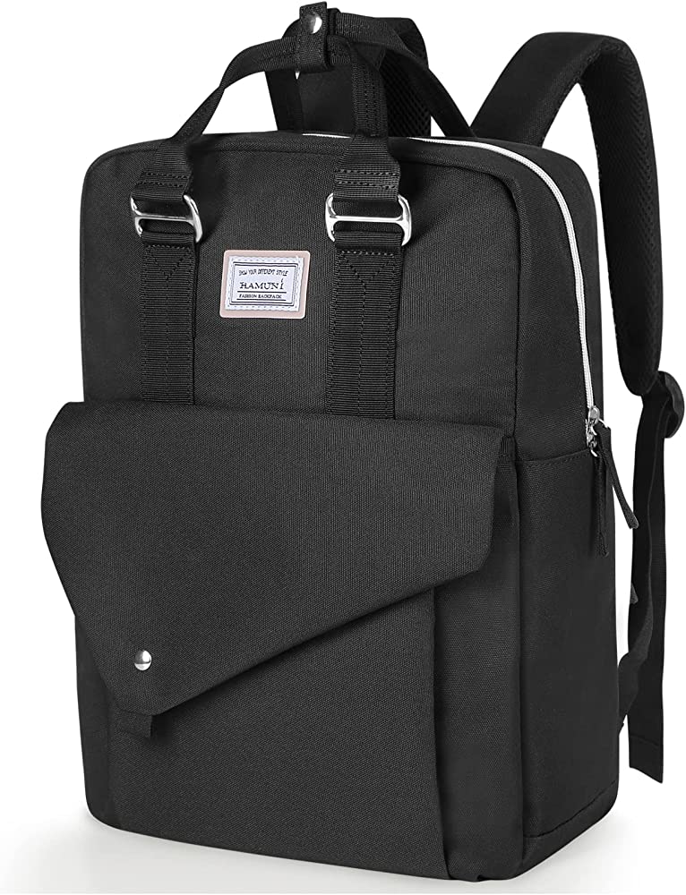 Mochila negra para portátil 15,6"