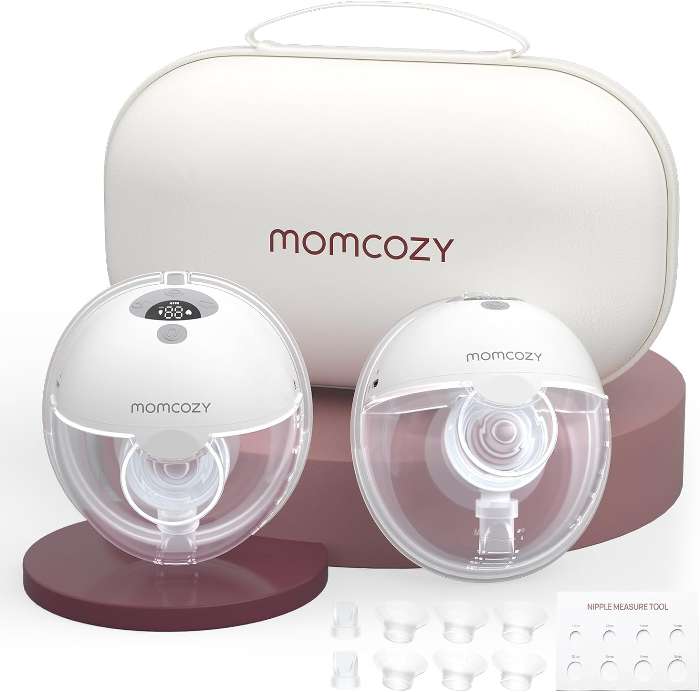 Momcozy M5 Sacaleches Eléctrico Manos Libres