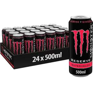 Monster Reserve Bebida Energética Sabor Sandía 500ml - Pack de 24