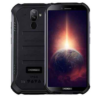 Móvil Resistente DOOGEE S40 Pro 【4GB RAM 64GB ROM】, IP68 Teléfono Libre Antigolpes Android 10, Helio A25 Octa Core, Pantalla Gorilla Glass 5.45 '', Cámara Triple 13MP, WiFi NFC Fingerprint Naranja