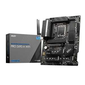 MSI PRO Z690-A WIFI Placa Base, ATX - Soporta Procesadores Intel Core 12th Gen, LGA 1700 -14 Duet Rail 55A VRM, DDR5 Memory Boost 6400MHz/OC