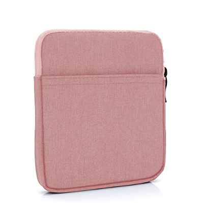 MyGadget Bolsa de Nylon 7 Pulgadas - Estuche Acolchado para E - Reader 7" (16 * 18.3) como Kindle Oasis (9a & 10a Generación) / Smartphone - Rosa