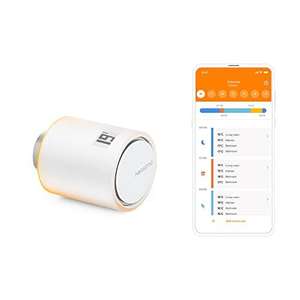 Netatmo Valvulas Termostaticas WiFi Inteligente, Control Remoto, Ahorro de energía, Módulo Adicional para el Termostato Intelligente