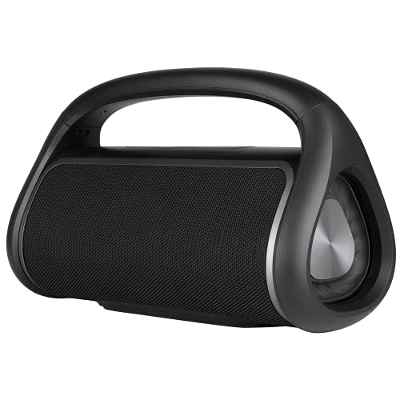 NGS Roller Slang - Altavoz Portátil de 40W Compatible con Tecnología Bluetooth (USB/SD/AUX IN), Color Negro