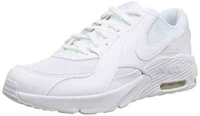 NIKE Air MAX Excee (GS), Zapatillas Unisex Adulto, Blanco/Negro-Blanco, 36.5 EU