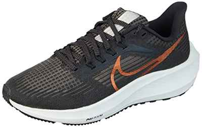 NIKE Air Zoom Pegasus 39, Zapatillas Mujer, Dk Smoke Grey Metallic Copper Olive Grey, 38.5 EU