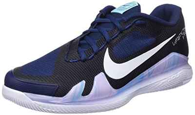 Nike NikeCourt Air Zoom Vapor Pro, Sneaker Hombre, Midnight Navy/White-Glacier Ice, 41 EU