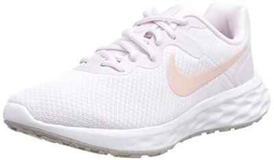 Nike Revolution 6, Zapatillas Mujer, Light Violet Champagne White, 37.5 EU