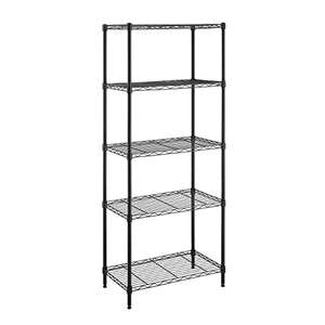 Oferta en selección de estanterías metálicas Amazon Basic