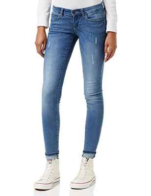 Only Onlcoral SL SK Skinny Fit Jeans Vaqueros, Azul (Medium Blue Denim), 29W/34L para Mujer