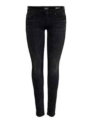 Only Onlfcoral SL SK JNS BB Az141700 Noos Vaqueros, Negro (Black Denim Black Denim), 34/L32 (Talla del Fabricante: 26) para Mujer