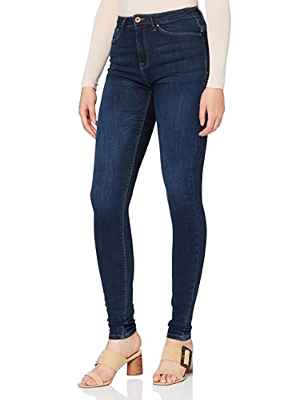 Only Onlpaola HW SK Dnm Jeans Azgz878 Noos Vaqueros Skinny, Azul (Dark Blue Denim), W29/L32 (Talla del Fabricante: Medium) para Mujer