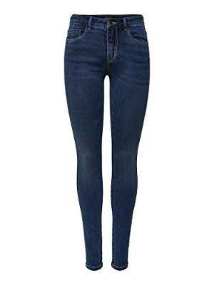 Only Onlroyal Reg Skinny Jea BB Bj13964 Vaqueros, Dark Blue Denim, 34W / 30L para Mujer