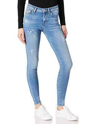 Only Onlshape Life Reg SK DEST Ita538 Noos Jeans, Medio De Mezclilla Azul, 31W x 30L para Mujer