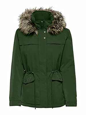 Only Onlstarline AW Parka CC Otw, Forest Night, XS para Mujer