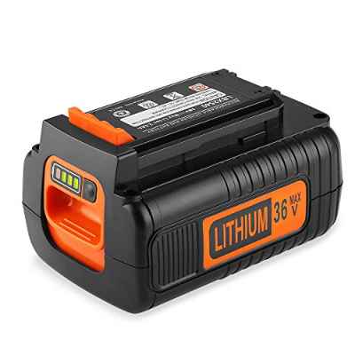 OPSON Batería de repuesto BL20362 36V 2500mAh Li-ion para Black + Decker 36V BL20362 LBX2040 LBX36 LBXR36 LBXR2036