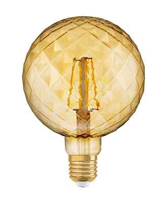 Osram Vintage 1906 LED Bombilla Led Bombilla LED E27 2500k 4.5W - 40W, Blanco