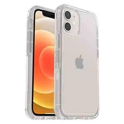 OtterBox para Apple iPhone 12 mini, Funda Anticaídas Elegante Transparente, Symmetry Clear Series - En Caja Retail