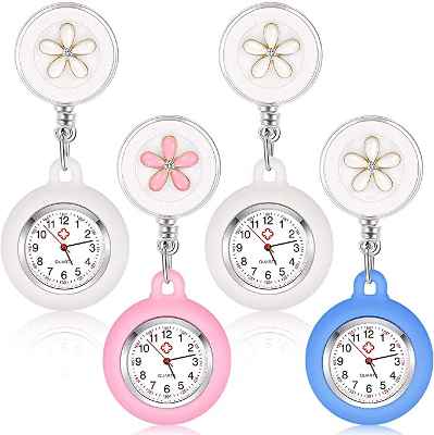 Pack de 4 relojes con clip Achort 