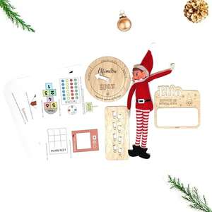 Pack elfo de navidad con complementos