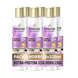 Pantene Pro-V Miracles Champú Para Pelos Excesivamente Perjudicados, Dañados Y Con Mechas, 6 X 225ml