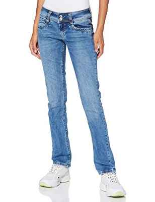 Pepe Jeans Gen PL Vaqueros Straight, Azul (Denim MF), 26W/32L para Mujer