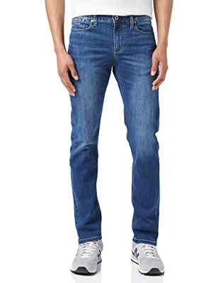 Pepe Jeans Hatch 5PKT Pantalones, 000denim, 33W Regular para Hombre