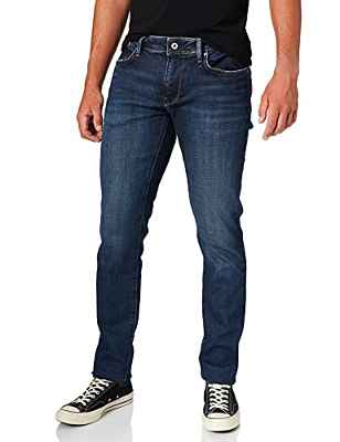 Pepe Jeans Hatch PM200823 Jeans, Blue Denim Vx, 36W / 32L para Hombre