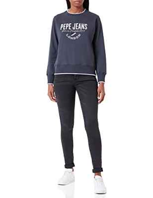 Pepe Jeans Mujer Charline Crew Sudaderas, Azul (Dulwich), XS