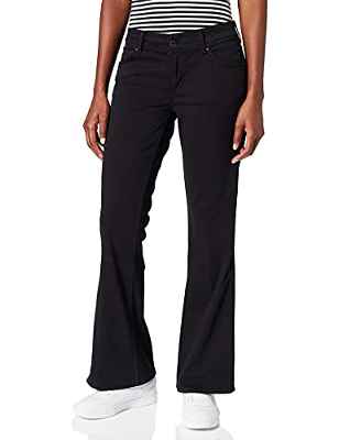 Pepe Jeans New Pimlico Pantalones, Black, 24 De Las Mujeres