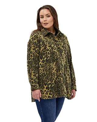 Peppercorn Catja Jacket Chaqueta, Green Moss Pr, 48 para Mujer