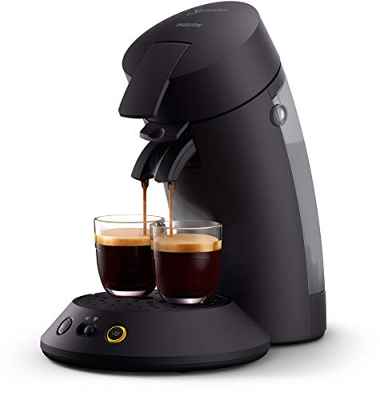 Philips CSA210/61 cafetera eléctrica en cápsulas SENSEO Original+, Negro