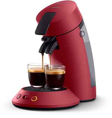 Philips CSA210/91 cafetera eléctrica en cápsulas SENSEO Original+, Rojo