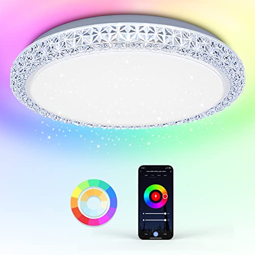 Plafón Led techo 24W inteligente 