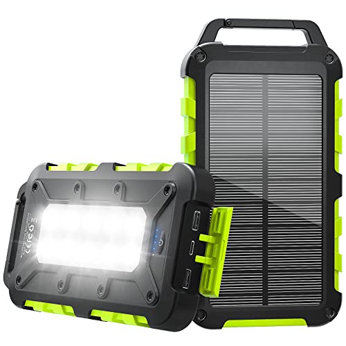 Powerbank Solar 20000mAh con linterna LED