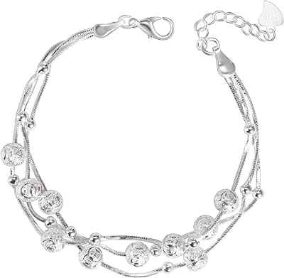 Pulsera de Plata de Ley 925 QianSiLi