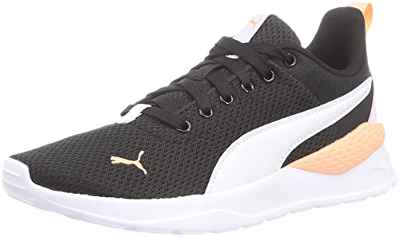 Puma Anzarun Lite, Zapatillas Unisex adulto, Negro (Puma Black/Puma White/Peach Pink), 38 EU