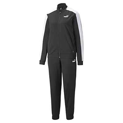 PUMA Béisbol Tricot Suit Cl Chándal, Mujer, Negro Black, M