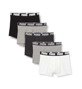 PUMA Boxer Slip (Pack de 5) para Hombre (Varias tallas)