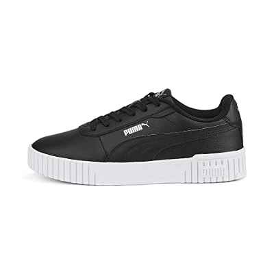 PUMA Carina 2.0, Zapatillas Mujer, Puma Black/Puma Black/Puma Silver, 38 EU